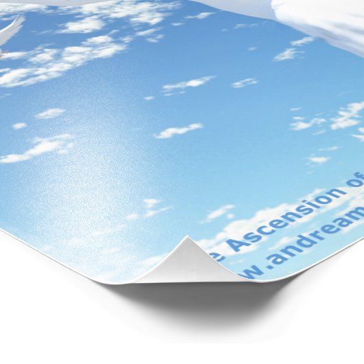 De Ascensie van Jezus Foto Afdruk (Hoek)