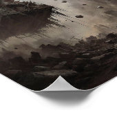 De Ascentie van de Ruïne Poster (Hoek)