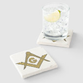 De Ashlar Stenen Onderzetter (Zijkant)