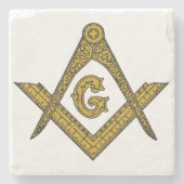 De Ashlar Stenen Onderzetter (Voorkant)