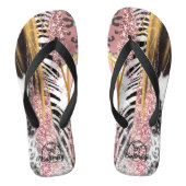 De asociale vlinder Teenslippers (Voetbed)