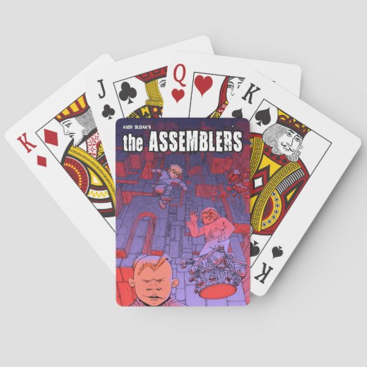 De Assemblers die kaarten spelen (Achterkant)