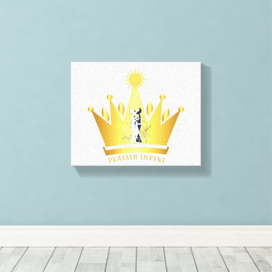 De Astrale Kroning van INFINI Canvas Afdruk (Insitu (Houten vloer))