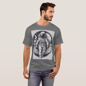 de astronaut t-shirt (Voorkant volledig)