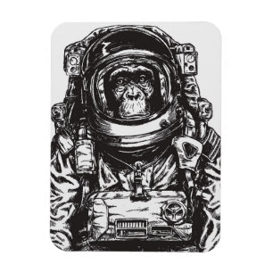 De Astronaut van de aap Magneet