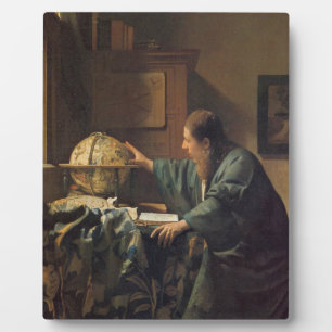 De Astronomer van Johannes Vermeer Fotoplaat