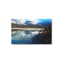 De Athabasca-rivier in Jasper National Park