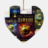 De Atlantis Grail Holiday 2018 Heart Ornament (Achterkant)