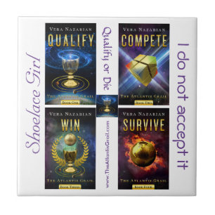 De Atlantis Grail Series - Keramische Tile Tegeltje