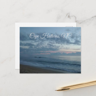De Atlantische Oceaan, Cape Hatteras NC ansichtkaa Briefkaart