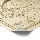 De Atlantische Oceaan Poster (Hoek)