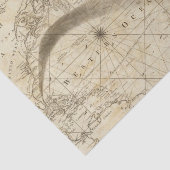 De Atlantische Oceaan Tissuepapier (Detail)