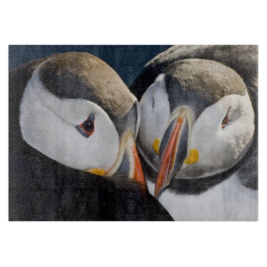 De Atlantische papegaaiduiker, een pelagische zeev Snijplank (Voorkant)