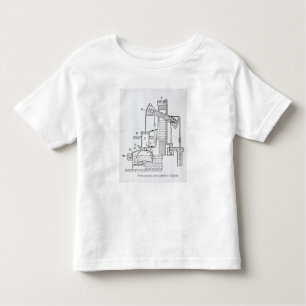 De atmosferische motor van Newcomen Kinder Shirts