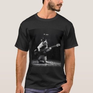 De Atomic Bass Kat: Grunge Low-End Legende, Rhyth- T-shirt
