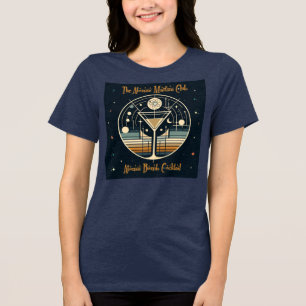 De Atomic Martini Club Atomic Bomb Cocktail Tri-Blend Shirt