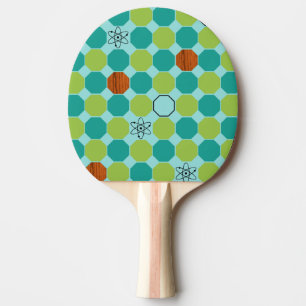 De atoom Peddel van de Pingpong van Achthoeken Tafeltennisbatje