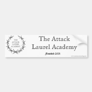De Attack Laurel Academy Bumpersticker