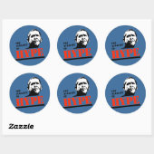 DE AUDACITEIT VAN HYPE RONDE STICKER (Vel)