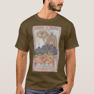 De Audacity Skeleton Tarot Card Sun Evil Eye Aest T-shirt