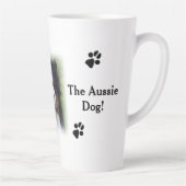 De Aussie Dog Latte Mok (Rechts)