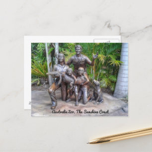 De Australische dierentuin voor de Sunshine Coast Briefkaart