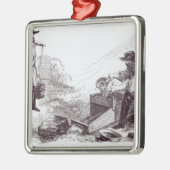 De Australische Gold Diggers Metalen Ornament (Links)