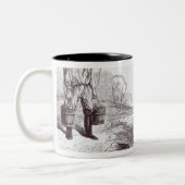 De Australische Gold Diggers Tweekleurige Koffiemok (Links)