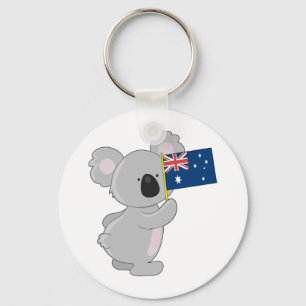 De Australische Vlag van de koala Sleutelhanger