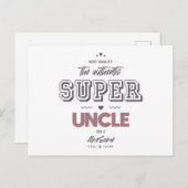 De authentieke grote oom briefkaart (Voorkant / Achterkant)