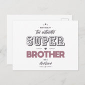 De authentieke superbroer briefkaart (Voorkant / Achterkant)