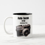 De auto Nadruk is voor dienstreizen mok (Links)