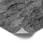 De auto rijdt het Texas Panhandle in de stofkam Poster (Hoek)