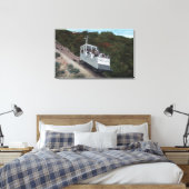 De auto van de kabel op Gecombineerd Uitzicht Canvas Afdruk (Insitu (Slaapkamer))