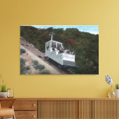 De auto van de kabel op Gecombineerd Uitzicht Canvas Afdruk (Insitu (Woonkamer))