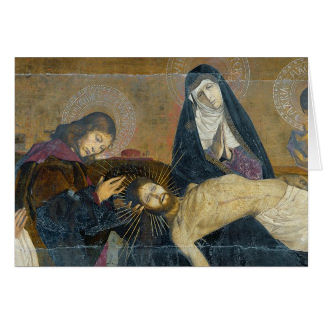 De Avignon Pieta, 1450-60 (Voorkant Horizontaal)