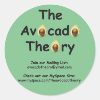 De avocado theorie sticker #1