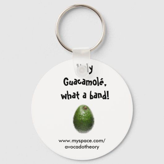 De Avocado Theory sleutelhanger (Voorkant)