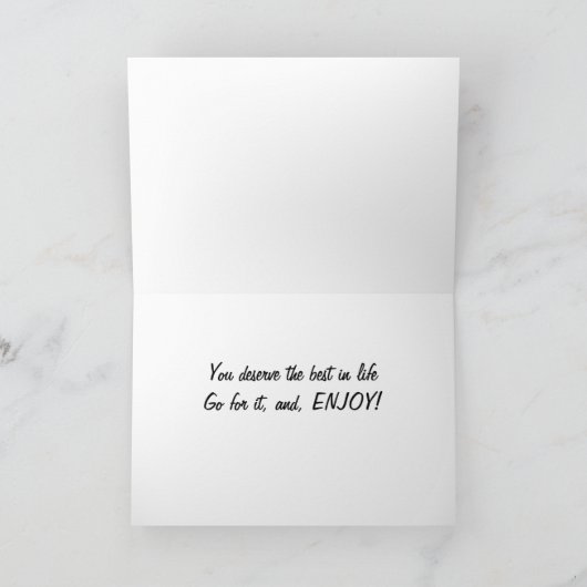 DE "AVOND MODE" WENSEN VAN DE VROUW KAART (Binnen)