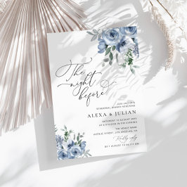 De avond voor het Dusty Blue Repetition Diner Kaart