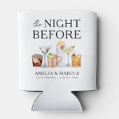 De avond voor het proefhuwelijksdiner blikjeskoeler (Achterkant)