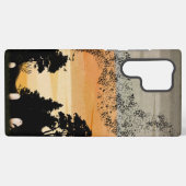 De avondvoorstelling samsung galaxy hoesje (Achterkant horizontaal)