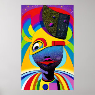 De avonturen van bananenmeisje - Ken Gage Art Poster