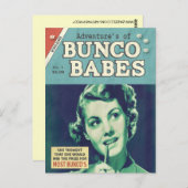 De avonturen van Bunco Babes Briefkaart (Voorkant / Achterkant)