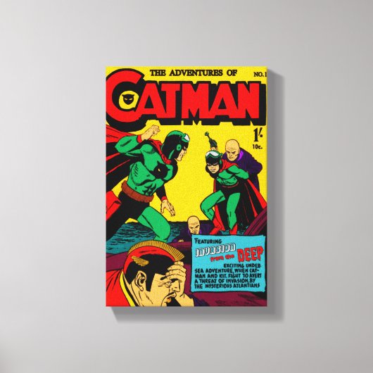 De avonturen van de Afdruk van het Canvas van het (Voorkant)