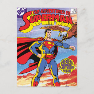 De avonturen van Superman #424 Briefkaart