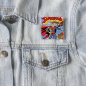 De avonturen van Superman #424 Vierkante Button 5,1 Cm (In situ)