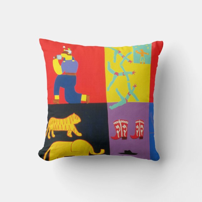 De avonturen van Tom en Luke 2002 Kussen (Voorkant)