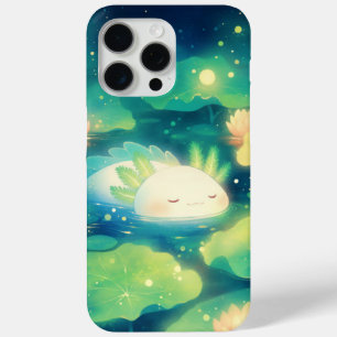 De Axolotl Bloemendroom iPhone 15 Pro Max Hoesje