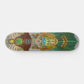 De Aztec King Skateboard (Horizontaal)